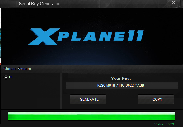 X-plane 11 Serial Key