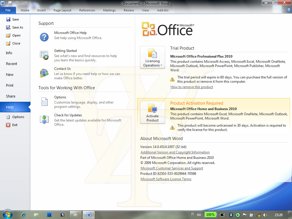 Microsoft Office 2010 Download With Serial Key