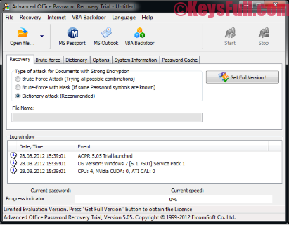 Advanced Office Password Recovery 6 Serial Key